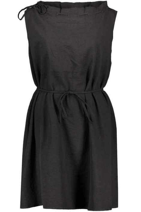 SisterS point zwarte dames jurk | Vooraanzicht