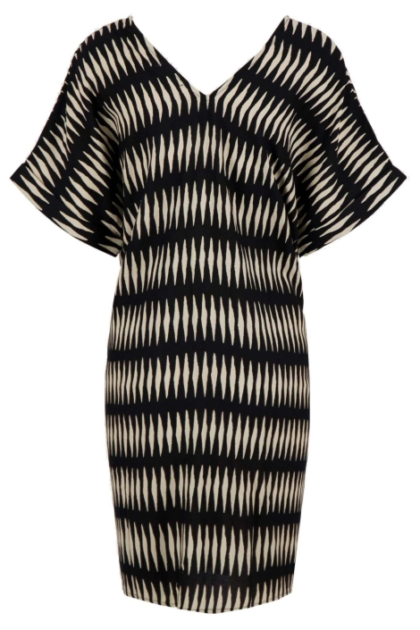 Zusss zwarte dames jurk | Vooraanzicht