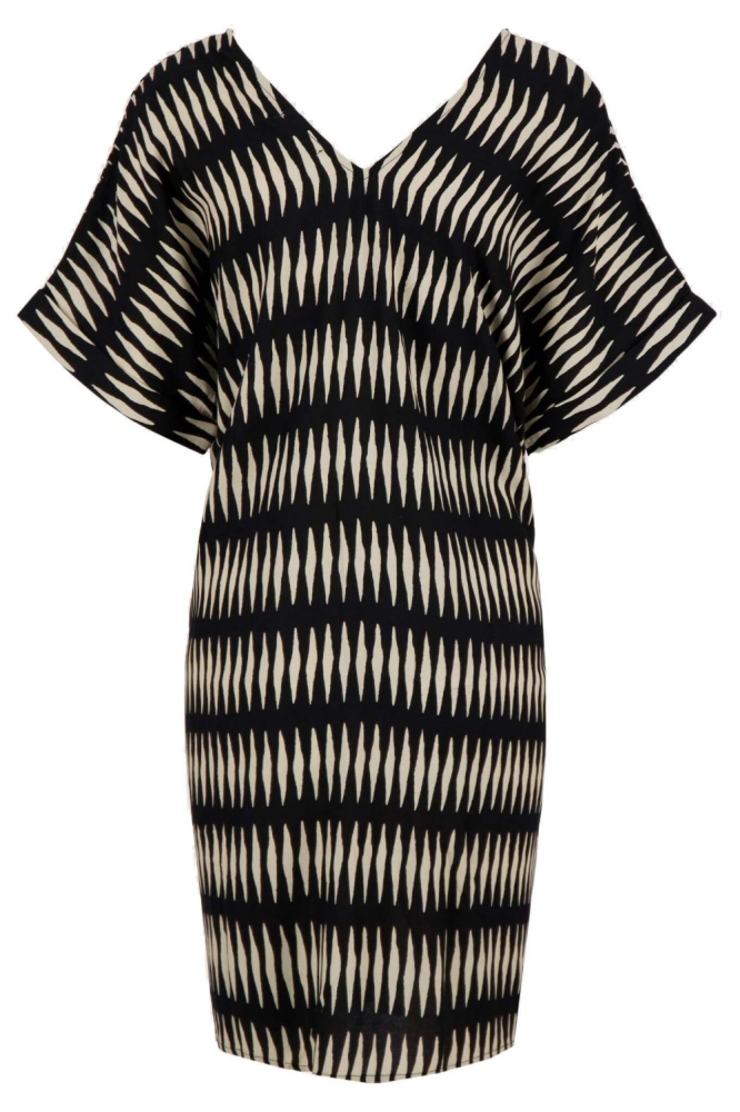 Zusss zwarte dames jurk | Vooraanzicht