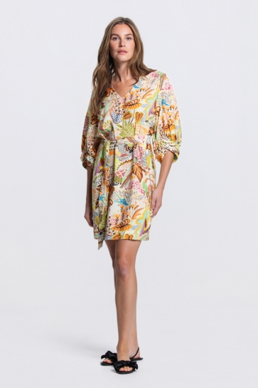 Juffrouw Jansen Jurk VANDY SS26 4 JURK MP 504 000012 MULTICOLOR