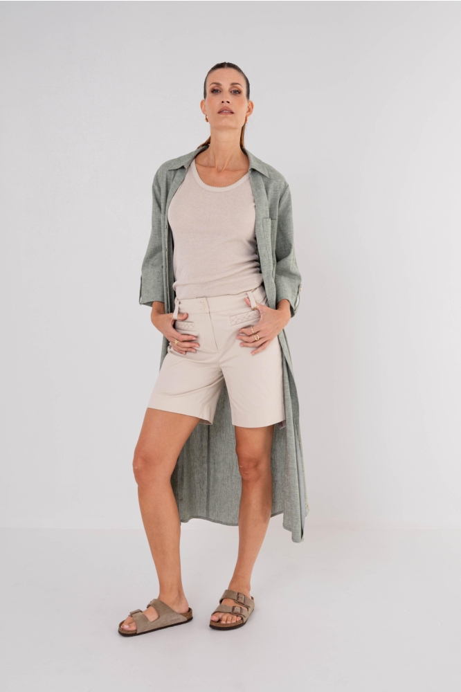 Maicazz groene dames jurk | Model