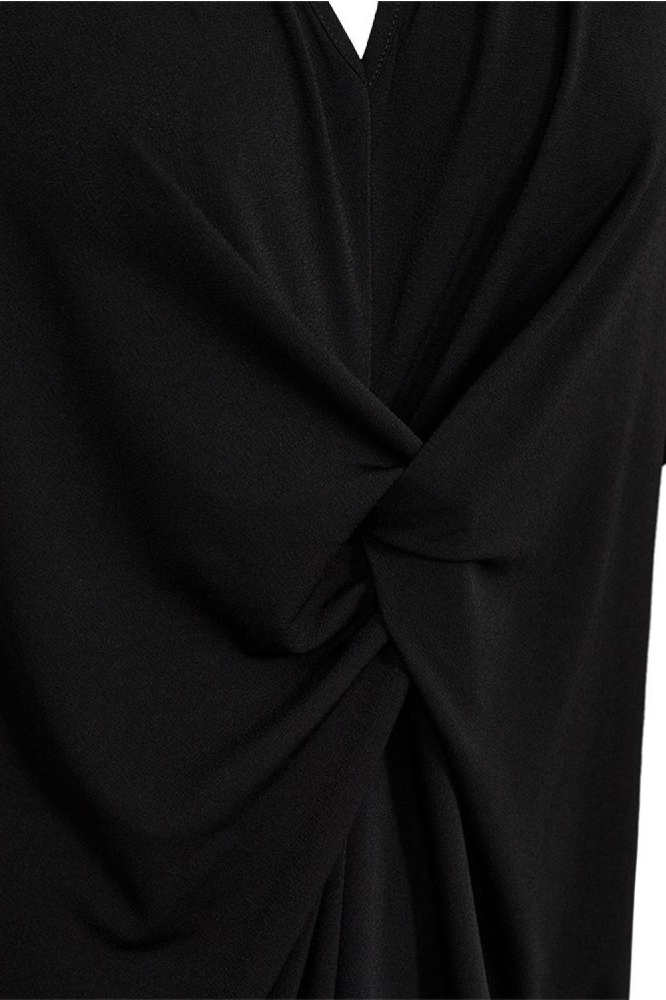 Freequent zwarte dames jurk | Close up