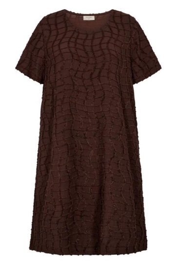 Freequent Jurk FQALFI DRESS 208162 COFFEE BEAN