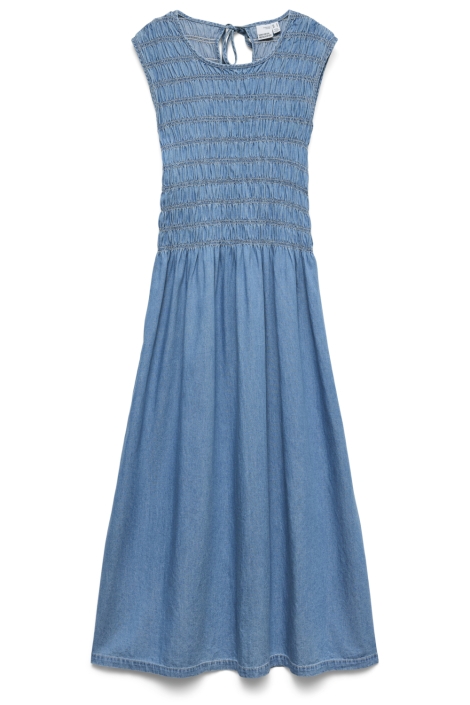 Vero Moda blauwe dames jurk | Vooraanzicht