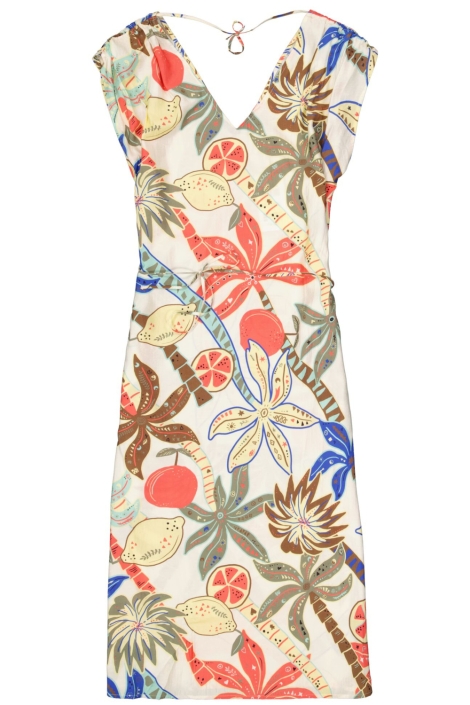 Garcia beige dames jurk | Vooraanzicht