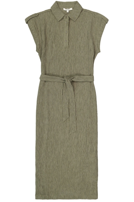 Garcia groene dames jurk | Vooraanzicht