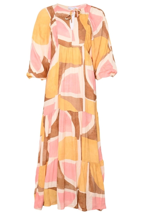 Maicazz multi color dames jurk | Vooraanzicht