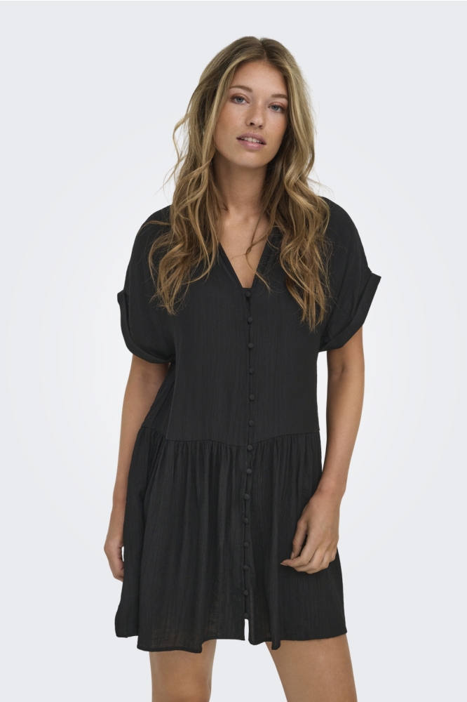 Only zwarte dames jurk | Model