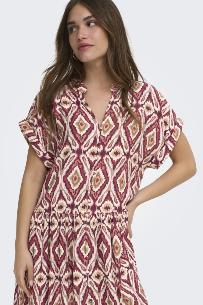 Only rode dames jurk | Model
