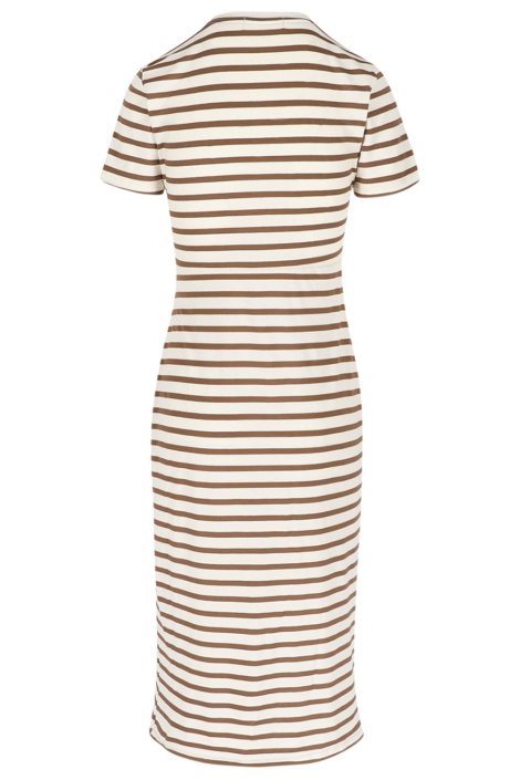 LolaLiza beige dames jurk | Achteraanzicht