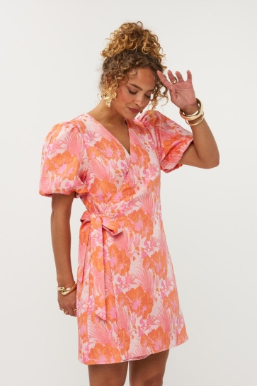 Ydence Jurk DRESS KELLY OS2626 081 ORANGE