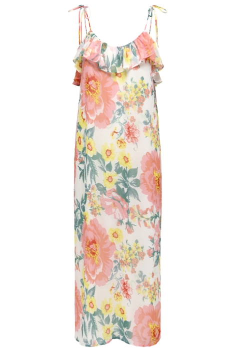 Only witte dames jurk | Vooraanzicht
