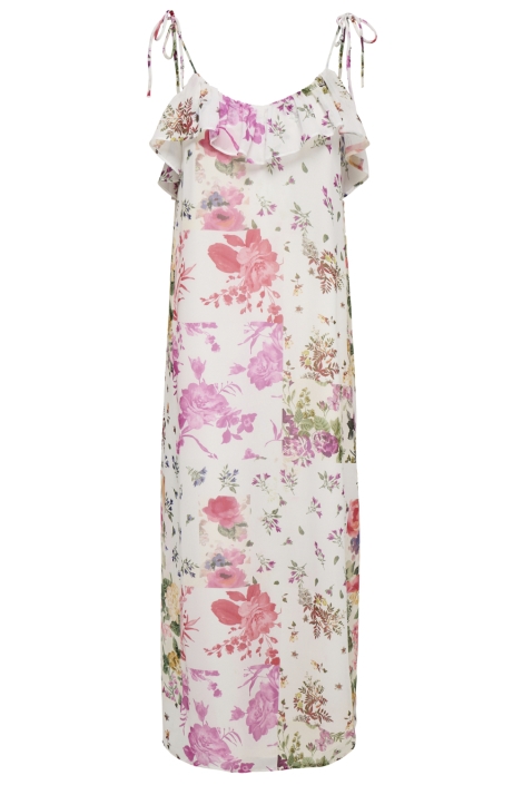 Only witte dames jurk | Vooraanzicht