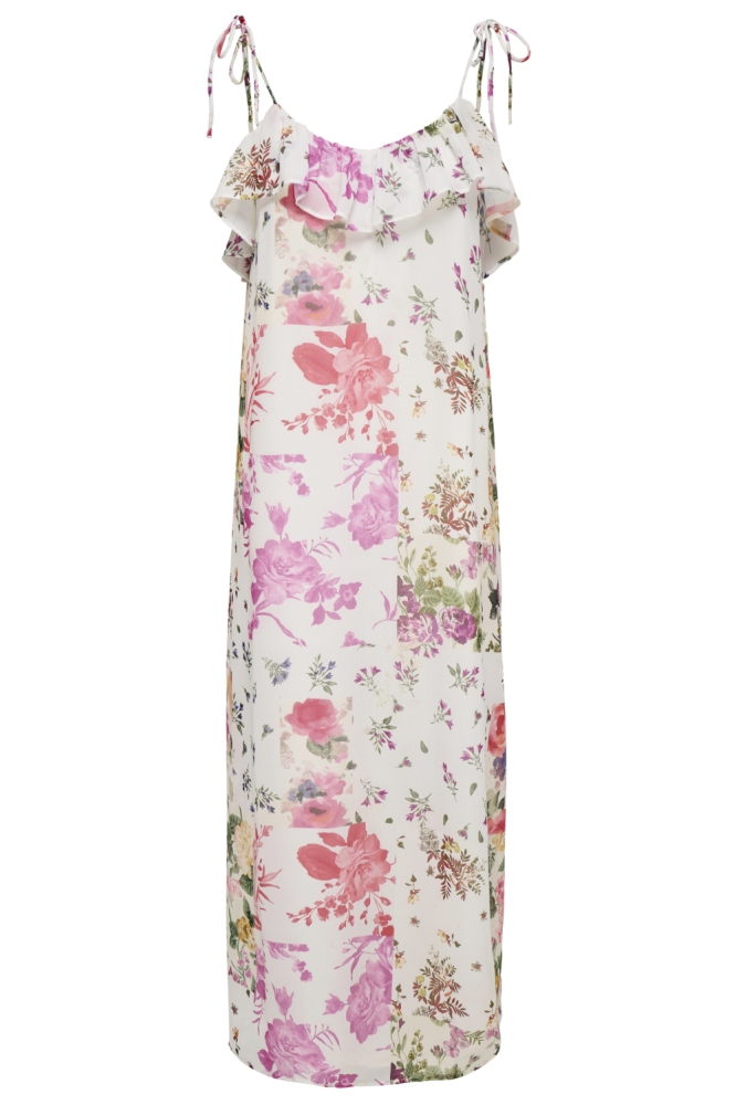 Only witte dames jurk | Vooraanzicht