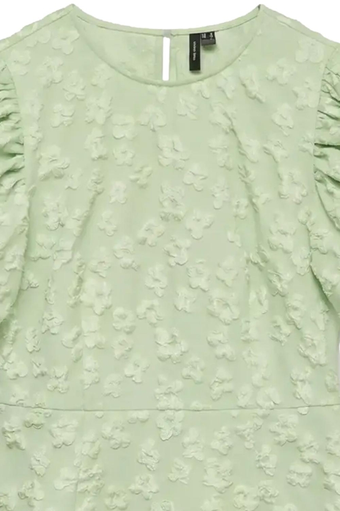 Vero Moda groene dames jurk | Kleurstaal