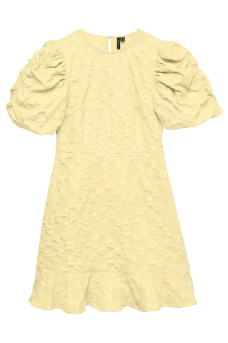 Vero Moda beige dames jurk | Vooraanzicht