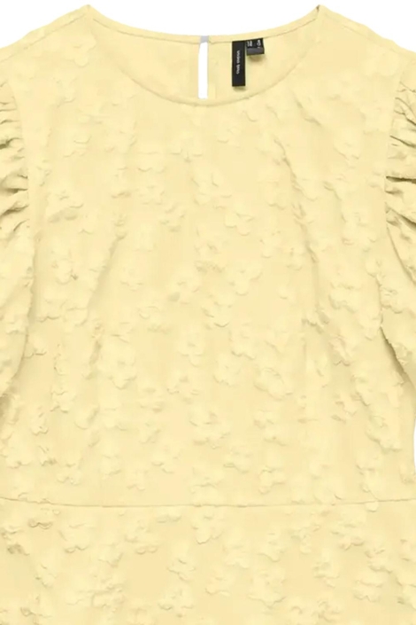 Vero Moda beige dames jurk | Close up