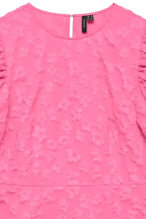 Vero Moda roze dames jurk | Close up