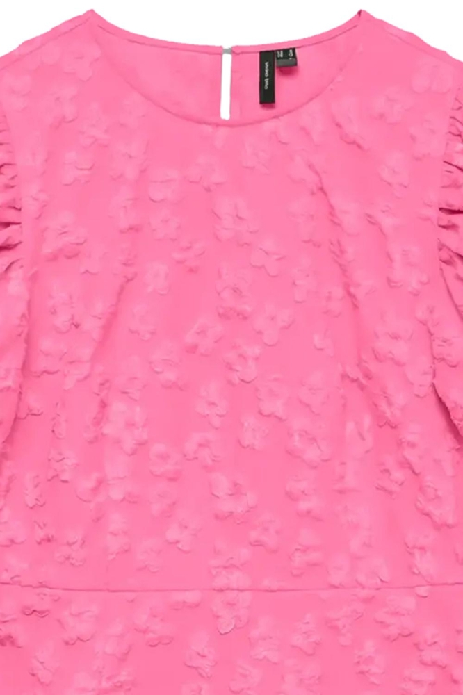 Vero Moda roze dames jurk | Close up