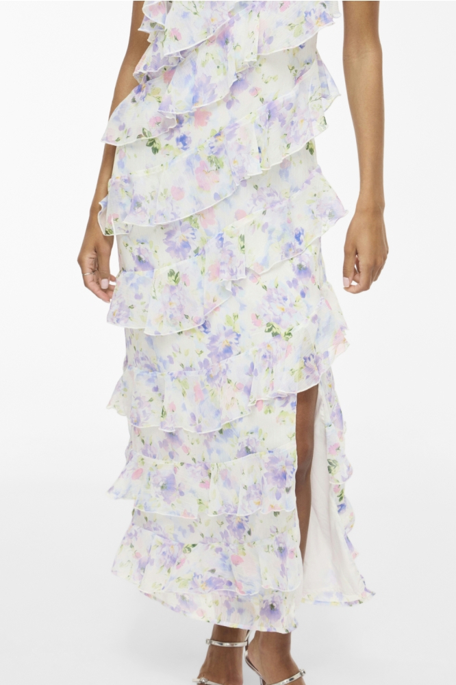 Vila witte dames jurk | Kleurstaal