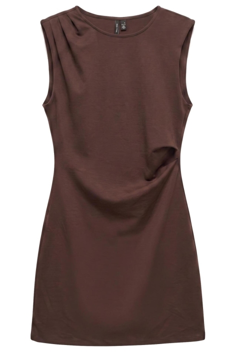Vero Moda bruine dames jurk | Vooraanzicht