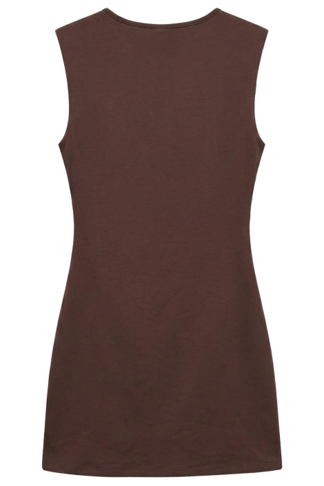 Vero Moda bruine dames jurk | Achteraanzicht