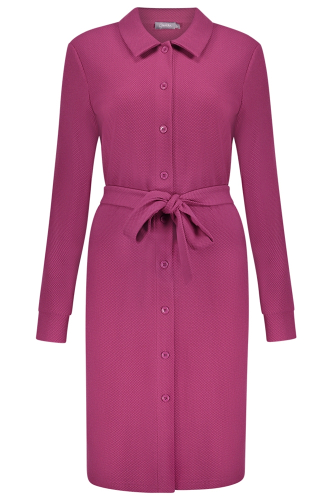 Geisha roze dames jurk | Vooraanzicht