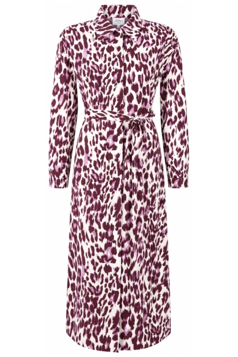 Zoso bordeaux dames jurk | Vooraanzicht
