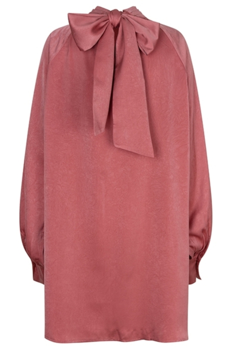 Lofty Manner roze dames jurk | Achteraanzicht