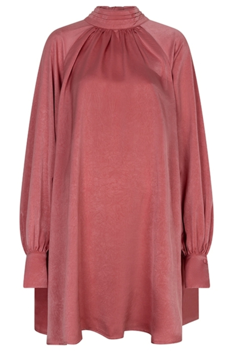 Lofty Manner roze dames jurk | Vooraanzicht