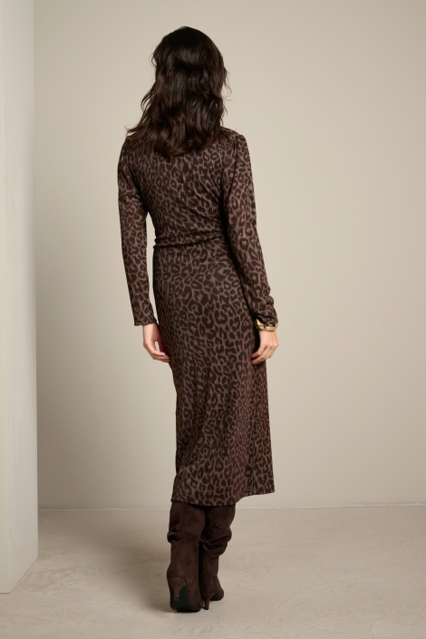 LolaLiza bruine dames jurk | Model
