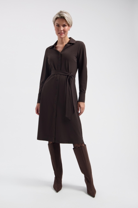 Lady Day bruine dames jurk | Model