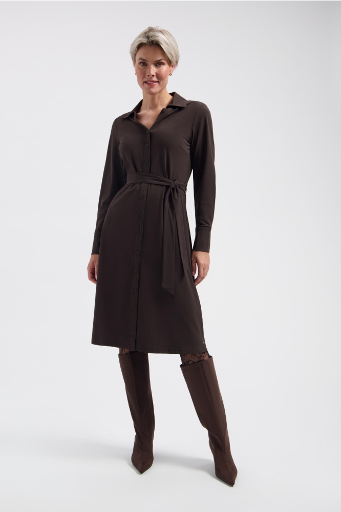 Lady Day bruine dames jurk | Model