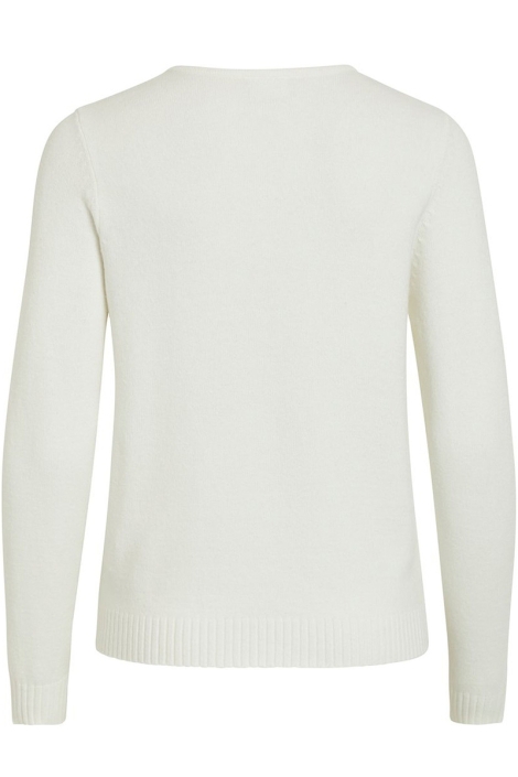 Vila witte dames trui | Achteraanzicht