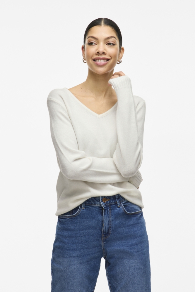 Vila witte dames trui | Model