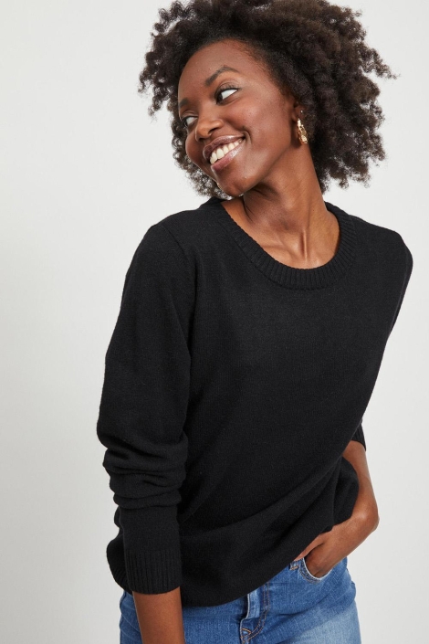 Vila zwarte dames trui | 
