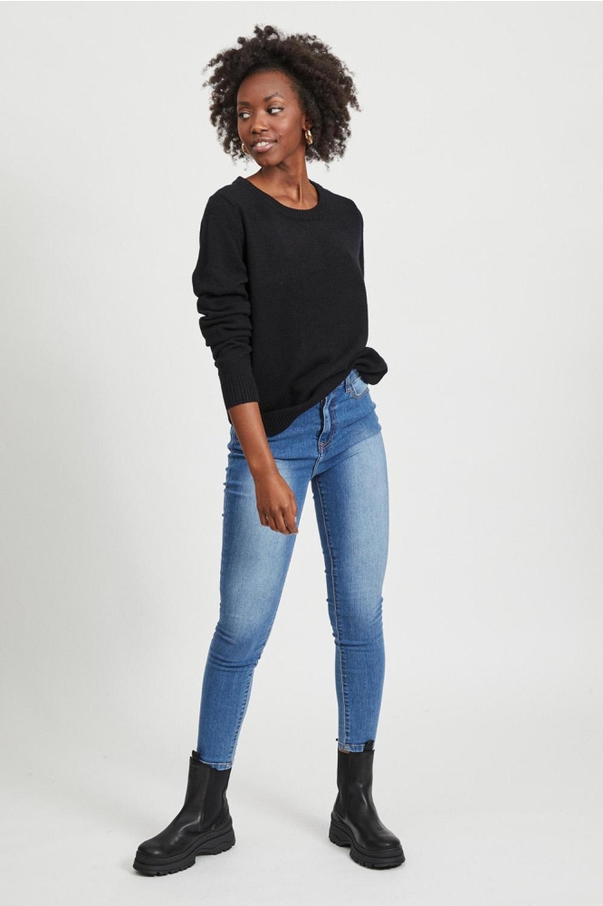 Vila zwarte dames trui | 