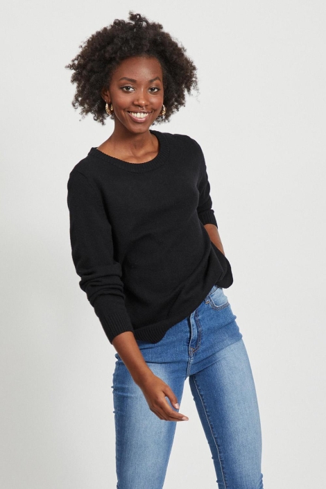 Vila zwarte dames trui | 