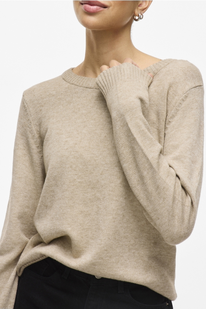 Vila beige dames trui | Model