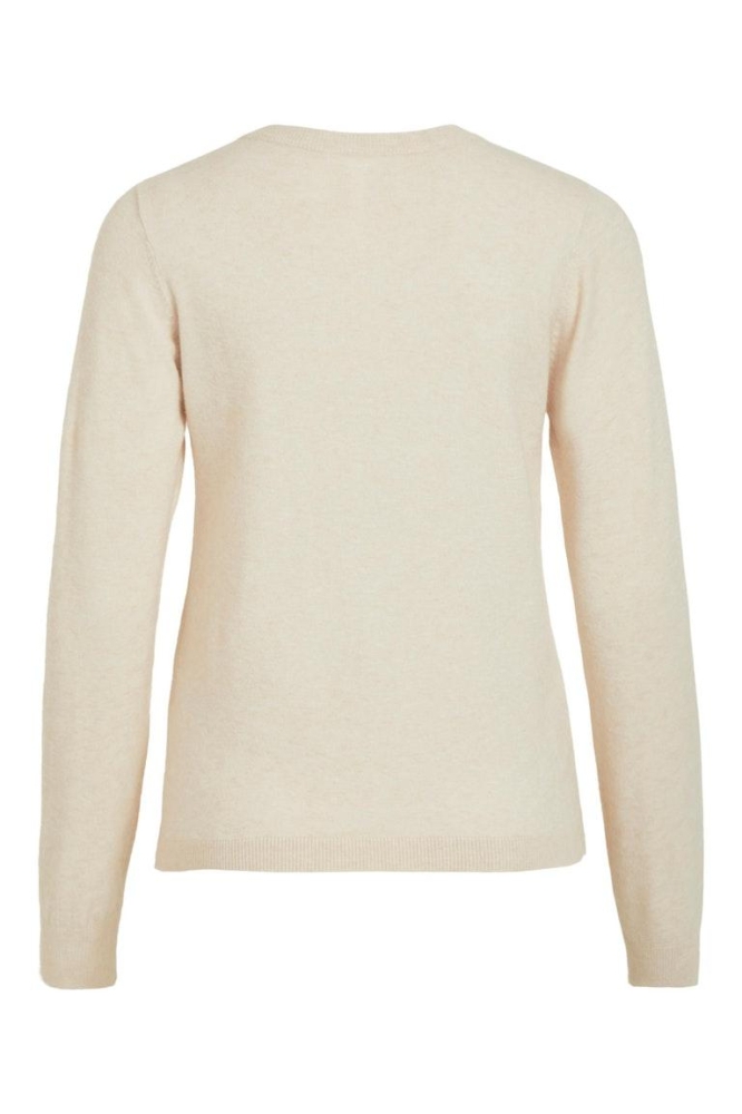 Object beige dames trui