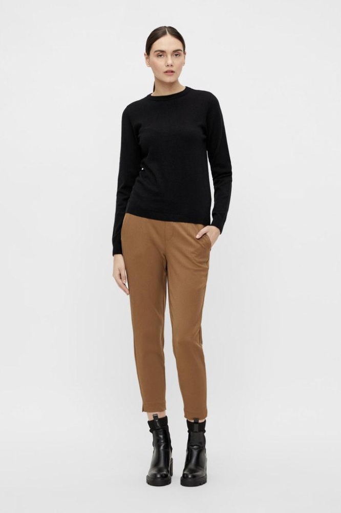 Object zwarte dames trui | 