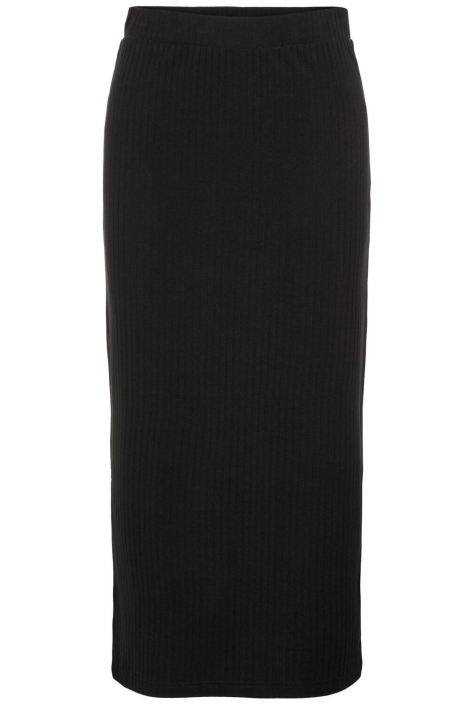 Pieces zwarte dames rok | Vooraanzicht