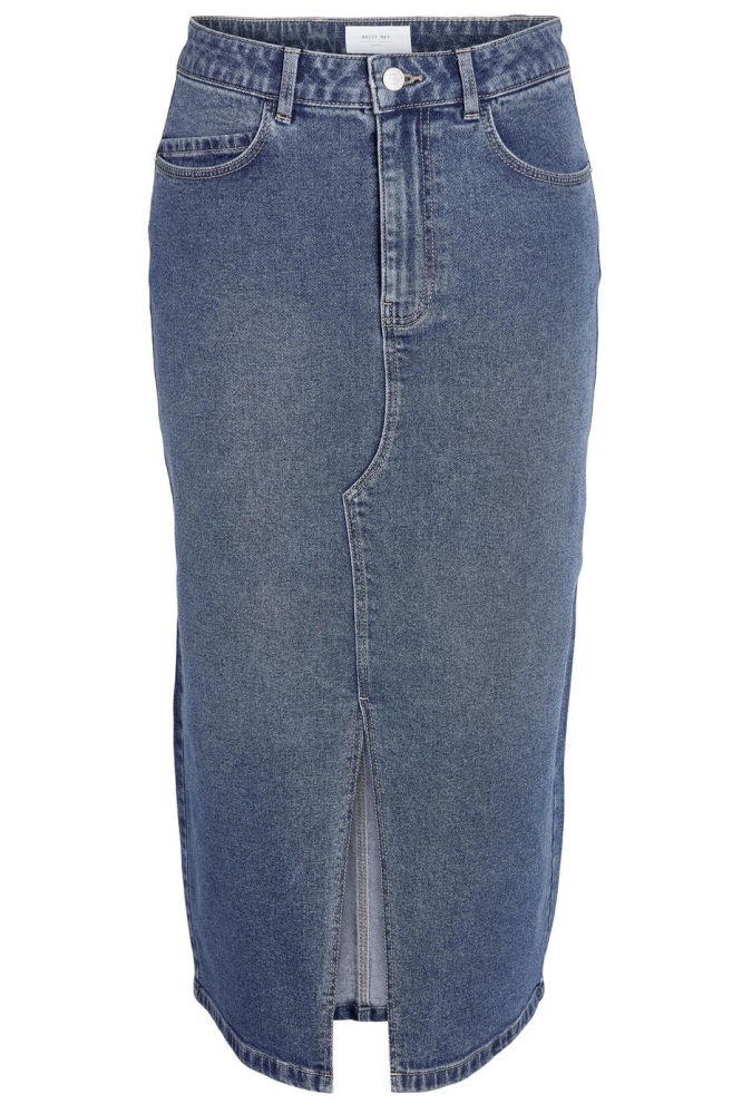 Noisy may blauwe dames rok | Vooraanzicht