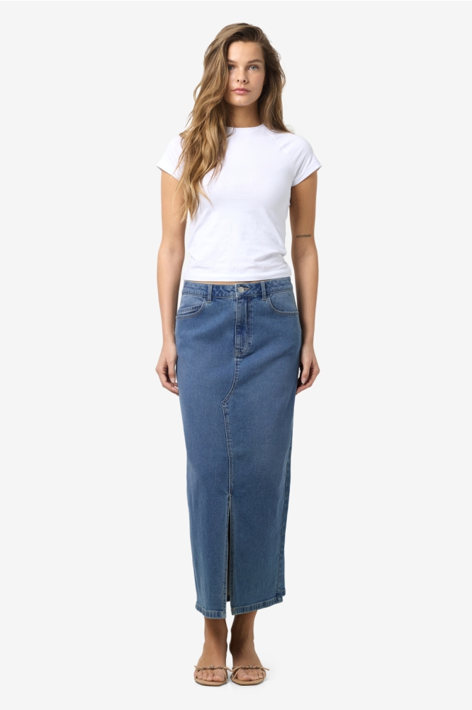 Noisy may blauwe dames rok | Model