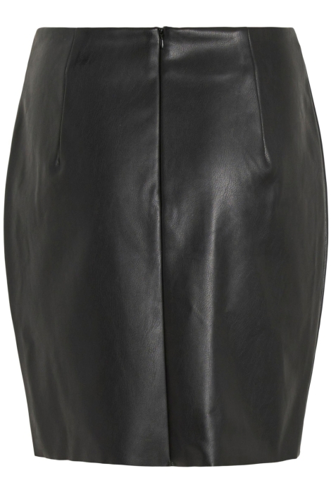 Vila zwarte dames rok | Achteraanzicht