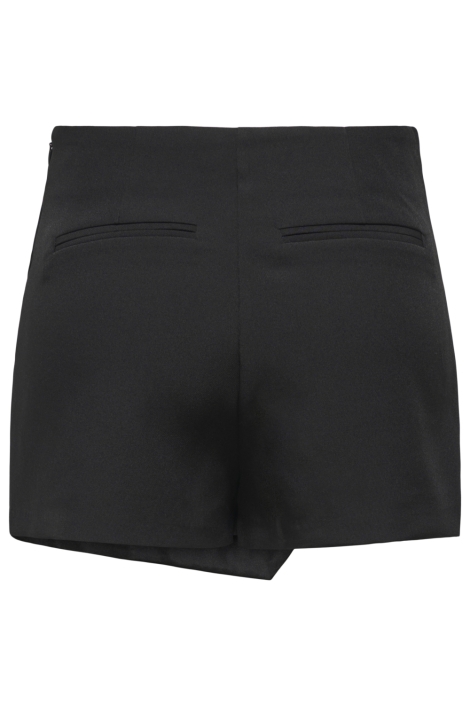 Only zwarte dames korte broek | Achteraanzicht