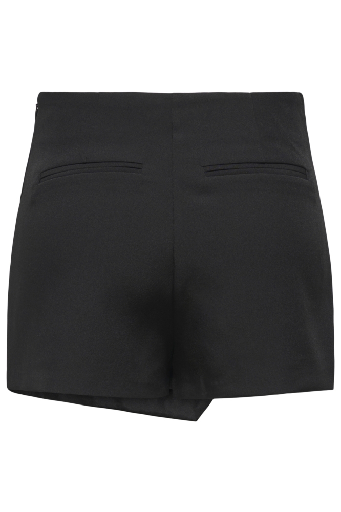 Only zwarte dames korte broek | Achteraanzicht