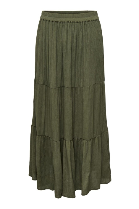 Only groene dames rok | Vooraanzicht