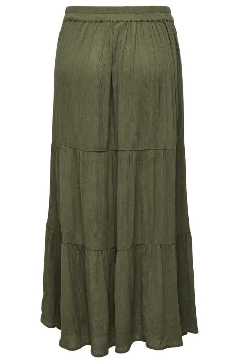 Only groene dames rok | Achteraanzicht