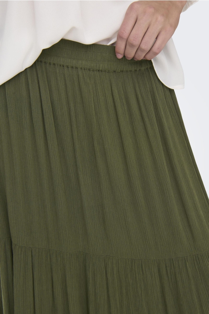 Only groene dames rok | Close up